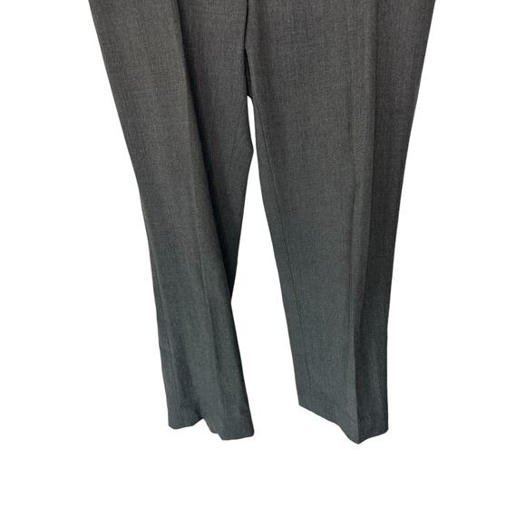 Ralph Lauren Gray Office Career Wool Blend Straight Leg Dress Pants Size 12 - Picture 4 of 12